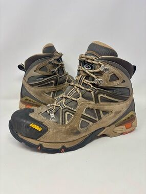 Asolo Hiking Boots Womens 9.5 Attiva Brown Ankle Lace Up Trail Waterproof Shoes